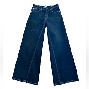 GANNI jeans black maxi jeans